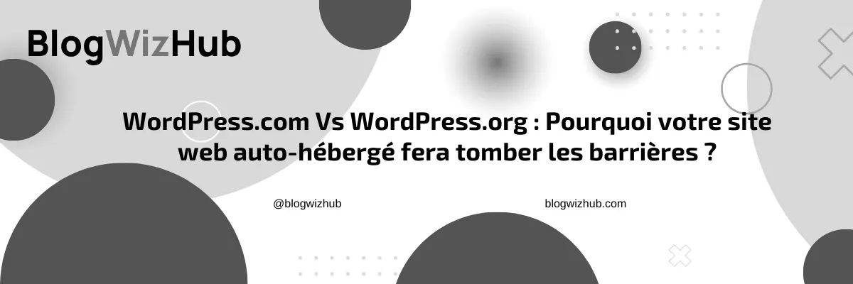 WordPress.com Vs WordPress.org : Quelles différences ?